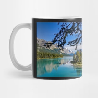 Jasper National Park Spirit Island Maligne Lake Alberta Canada Mug